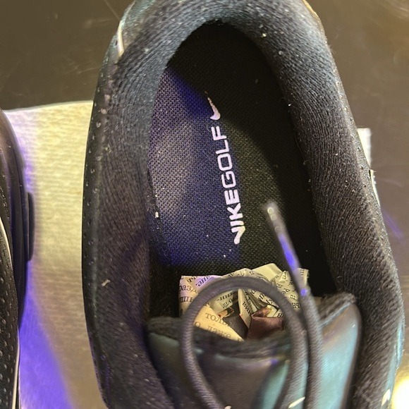 Golf shoes Nike Men's Black Athletic Golf Shoes size10 pre-owned - Picture 4 of 9